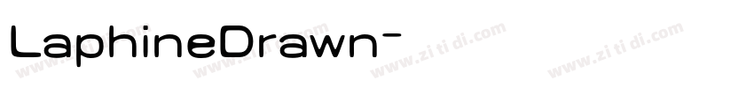 LaphineDrawn字体转换