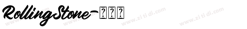 RollingStone字体转换