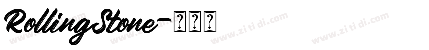 RollingStone字体转换