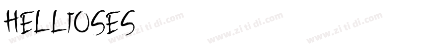 HELLIOSES字体转换