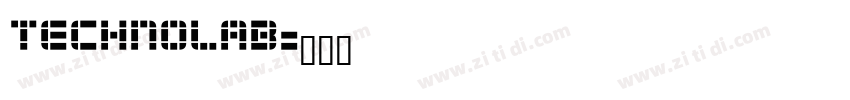 technolab字体转换