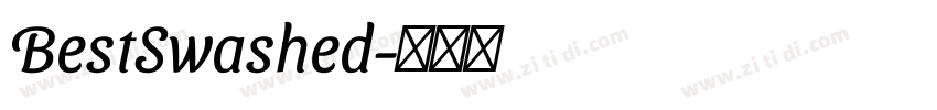 BestSwashed字体转换