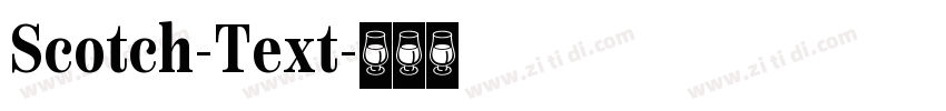 Scotch-Text字体转换