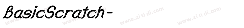 BasicScratch字体转换