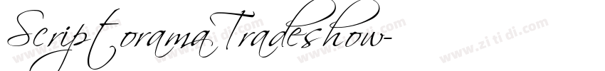 ScriptoramaTradeshow字体转换