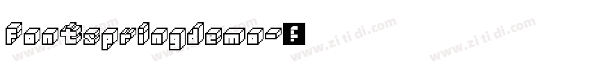 fontspringdemo字体转换