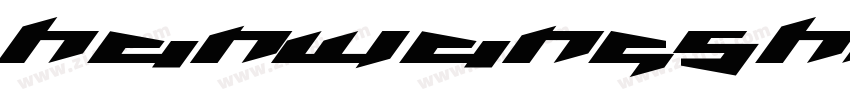 HanWangShinSu字体转换