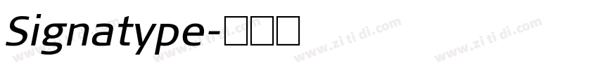 Signatype字体转换