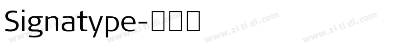 Signatype字体转换