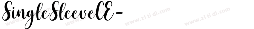 SingleSleeveCE字体转换