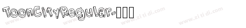 ToonCityRegular字体转换