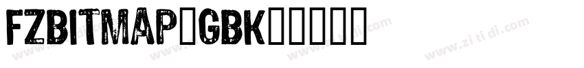 FZBitmap_GBK_字体转换