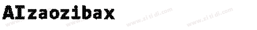 AIzaozibax字体转换