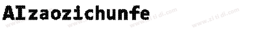 AIzaozichunfe字体转换