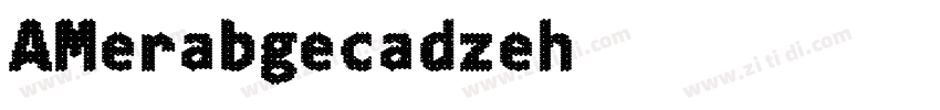 AMerabgecadzeh字体转换