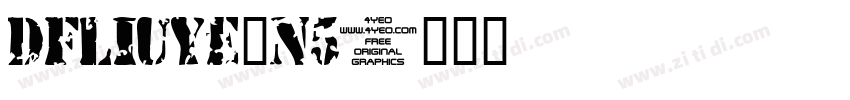 DFLiuYe–N5字体转换
