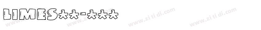 limes字体字体转换