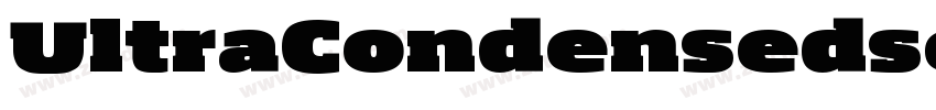 UltraCondensedserif字体转换