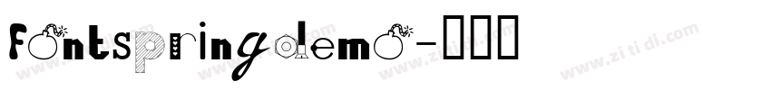 fontspringdemo字体转换