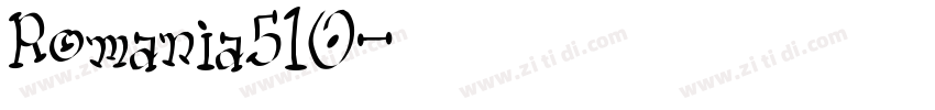 Romania510字体转换
