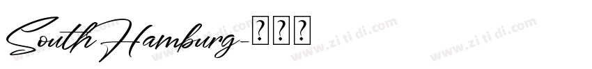 SouthHamburg字体转换
