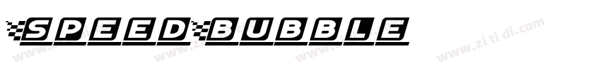 SpeedBubble字体转换