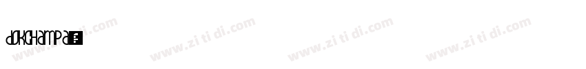 DokChampa字体转换