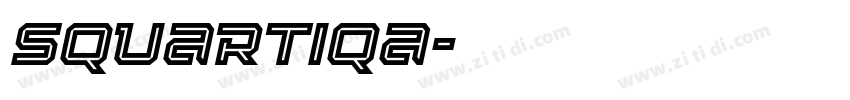 Squartiqa字体转换 Squartiqa字体转换