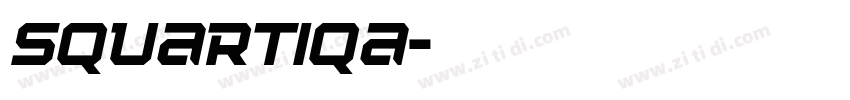Squartiqa字体转换 Squartiqa字体转换