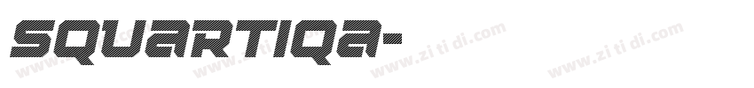 Squartiqa字体转换 Squartiqa字体转换