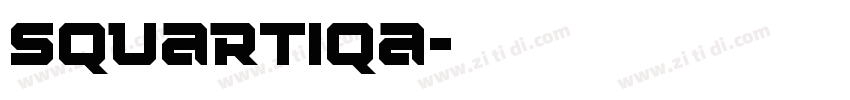 Squartiqa字体转换 Squartiqa字体转换