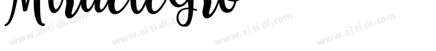 MiracleGro字体转换