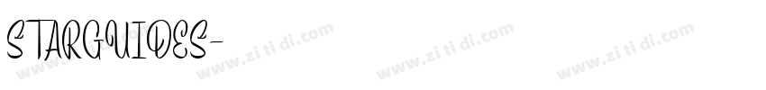 STARGUIDES字体转换