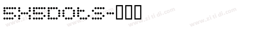 5x5Dots字体转换