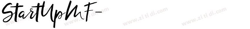 StartUpMF字体转换