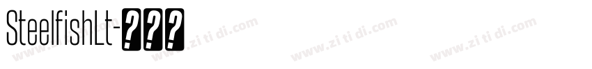 SteelfishLt字体转换