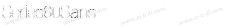 Series60Sans字体转换