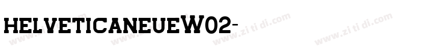 helveticaneueW02字体转换