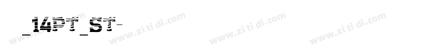 瀹嬩綋_14pt_st字体转换