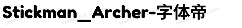 Stickman_Archer字体转换
