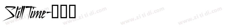 StillTime字体转换