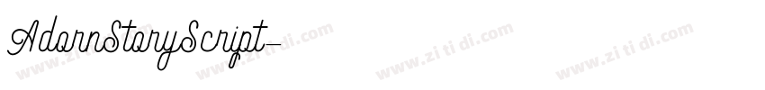 AdornStoryScript字体转换