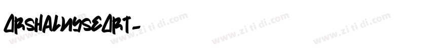 ArshaluyseArt字体转换