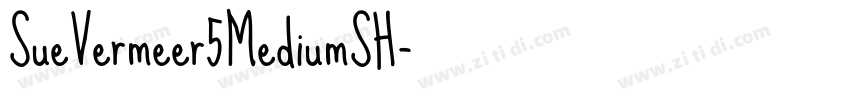 SueVermeer5MediumSH字体转换