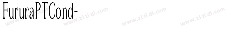 FururaPTCond字体转换