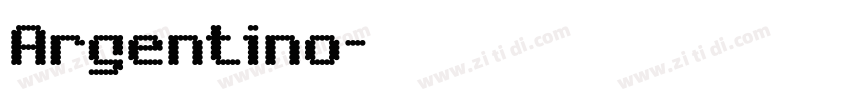 Argentino字体转换