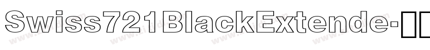 Swiss721BlackExtende字体转换 Swiss721BlackExtende字体转换