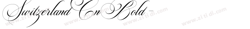 SwitzerlandCnBold字体转换