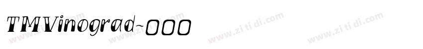 TMVinograd字体转换