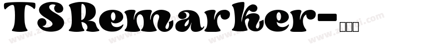 TSRemarker字体转换